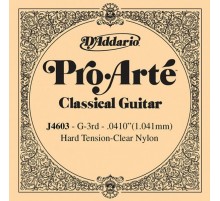 D'Addario J4603 Pro-Arte Отдельная 3-я струна для классической гитары, нейлон, сильное натяжение