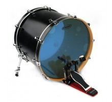 Evans BD22HB Hydraulic Blue Пластик для бас-барабана 22"