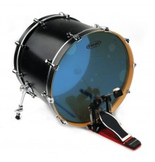 Evans BD22HB Hydraulic Blue Пластик для бас-барабана 22"