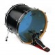 Evans BD22HB Hydraulic Blue Пластик для бас-барабана 22"
