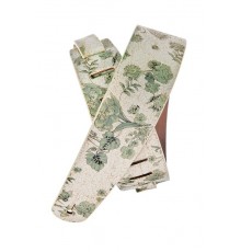 Planet Waves 25DFL-01 Distressed Кожаный ремень для гитары, рисунок «White Flowers»