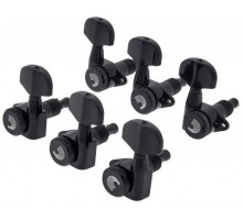 Planet Waves PWAT-332L локовые колки с Auto-Trim, 3+3, цвет чёрный