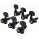 Planet Waves PWAT-332L локовые колки с Auto-Trim, 3+3, цвет чёрный