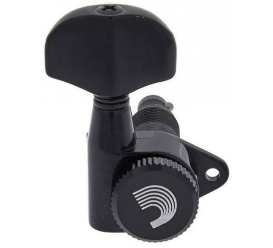 Planet Waves PWAT-332L локовые колки с Auto-Trim, 3+3, цвет чёрный