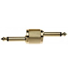 Stagg AC-PPDH Переходник mono jack - mono jack, цвет: золотистый