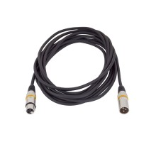 Rockcable RCL30355 D6 Микрофонный кабель XLR(М) XLR( F) 5 метров. Металл. корп.