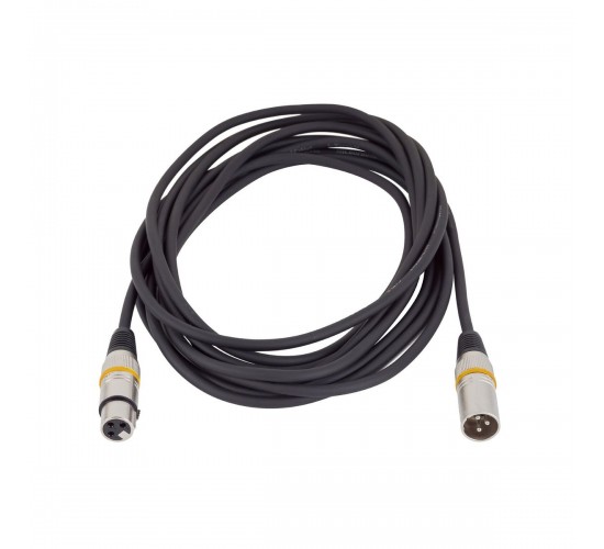 Rockcable RCL30355 D6 Микрофонный кабель XLR(М) XLR( F) 5 метров. Металл. корп.