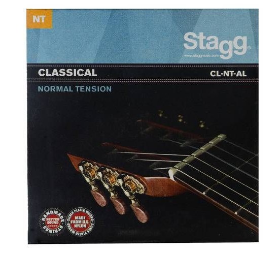 Stagg CL-NT-AL Струны для классической гитары. Нормальные, посеребреная навивка