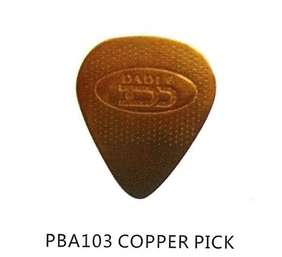 Dadi PBA103 Медиатор, медь, толщина 1.0мм