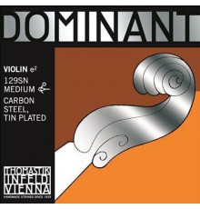 Thomastik 129SN Dominant Отдельная струна Е/Ми для скрипки размером 4/4, сред. натяж, съемный шарик