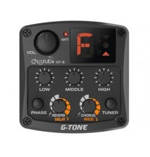 Cherub GT-6 гитарный эквалайзер цифровой 3-х полосный с тюнером и эффектами