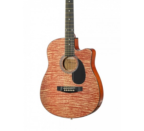 Homage LF-3800CT-N фольковая гитара с вырезом