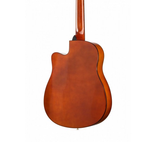 Homage LF-3800CT-N фольковая гитара с вырезом