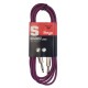 Stagg SGC3DL CPP гитарный шнур, jack-jack, длина 3 метра, цвет фиолетовый