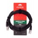 Force FMC-14/6 шнур микрофонный XLR (F) - XLR (M),  длина 6 м