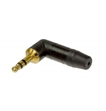 Neutrik NTP3RC-B разъем mini Jack 3.5 мм, угловой, черненый корпус, стерео