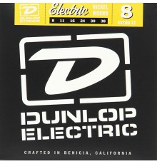 Dunlop DEN0838 Комплект струн для электрогитары, никелированные, Extra light, 8-38