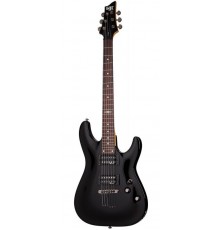 Schecter SGR C-1 BLK электрогитара, цвет черный