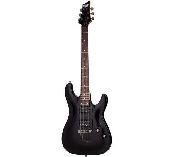 Schecter SGR C-1 BLK электрогитара, цвет черный