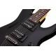 Schecter SGR C-1 BLK электрогитара, цвет черный