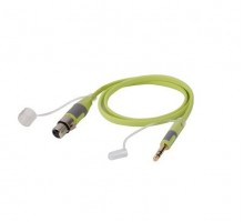 Soundking BXJ041-5M Кабель микрофонный TSR 6.35мм-XLR3pf, плоский, 5м
