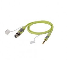 Soundking BXJ041-5M Кабель микрофонный TSR 6.35мм-XLR3pf, плоский, 5м