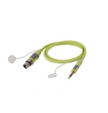 Soundking BXJ041-5M Кабель микрофонный TSR 6.35мм-XLR3pf, плоский, 5м