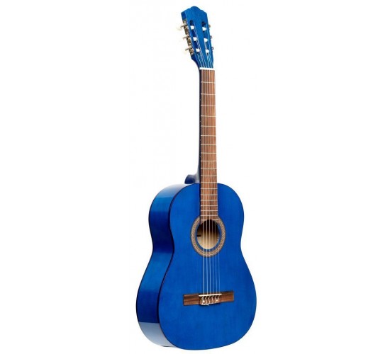 Stagg SCL50-BLUE классическая гитара, размер 4/4, цвет синий