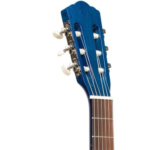 Stagg SCL50-BLUE классическая гитара, размер 4/4, цвет синий