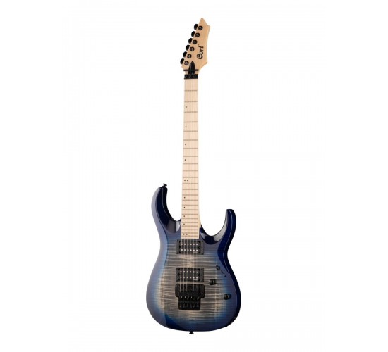 Cort X300 BLB электрогитара, синий санберст