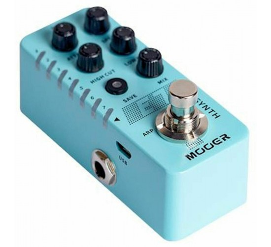 Mooer E7 Synth полифонический синтезатор для гитары