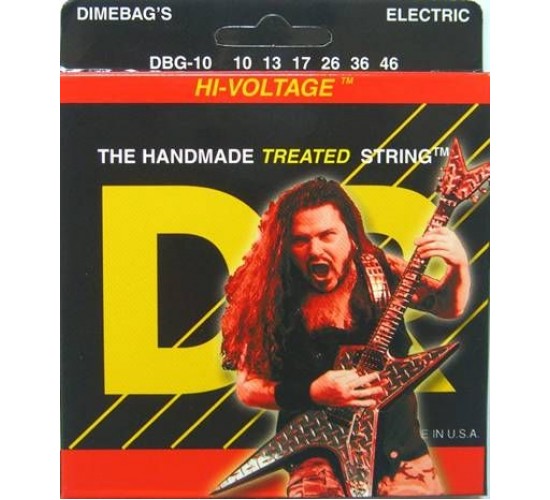 DR DBG-10 Dimebag Darrell Signature Set струны для электрогитары 10-46