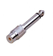 Soundking CC301 Переходник (разъем переходной) 1/4" (6,35мм), моно, штекер - RCA, гнездо