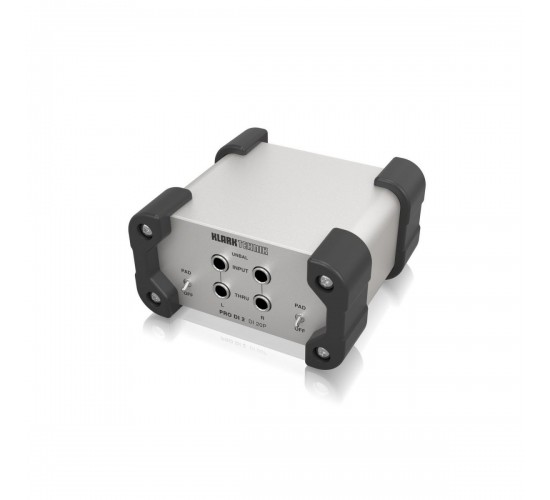 Klark Teknik DI 20P директ бокс пассивный, двухканальный.