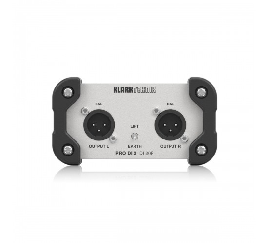 Klark Teknik DI 20P директ бокс пассивный, двухканальный.