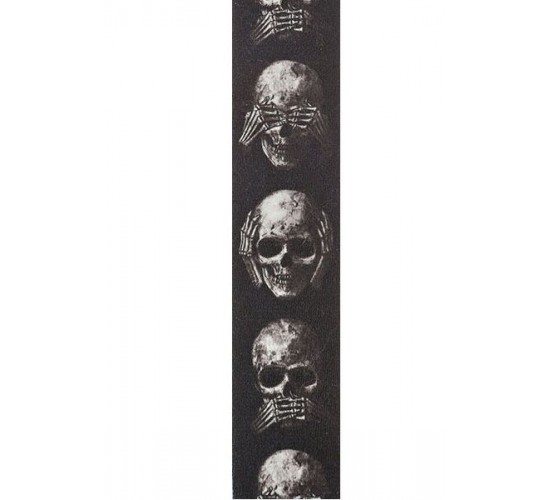 Planet Waves 50AL01 Alchemy Gothic Ремень для гитары, рисунок «Muted Skulls»