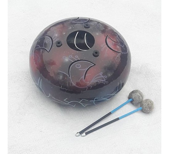 Pangooda Drums PNG-22PG Глюкофон «Созвездие птиц» 22см, с палочками и чехлом