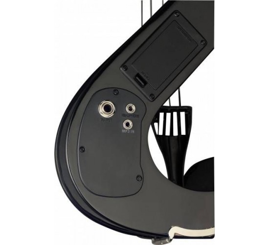 Stagg EVN 4/4 MBK электроскрипка 4/4, цвет черный металлик