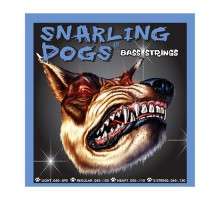 D'Andrea SDN40 cтруны для бас-гитары, серии Snarling Dogs, (40 - 60 - 75 - 95)