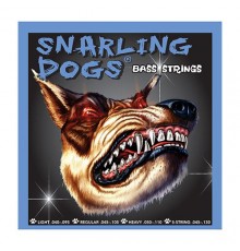 D'Andrea SDN40 cтруны для бас-гитары, серии Snarling Dogs, (40 - 60 - 75 - 95)