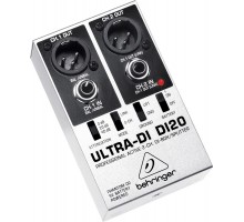 Behringer Di20 профессиональный активный 2-х канальный директ бокс / сплитер
