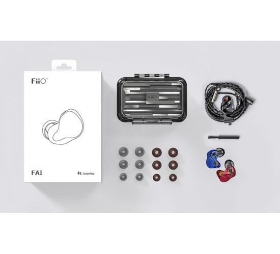 FiiO FA1 внутриканальные наушники, Blue/Red