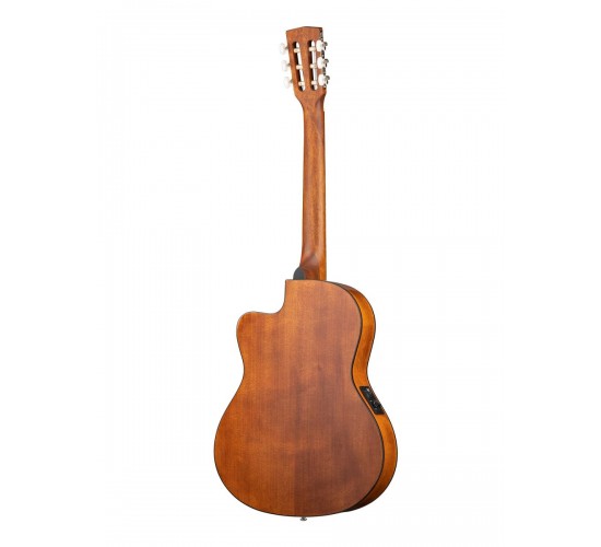 Cort JADE E Nylon BRB классическая гитара со звукоснимателем, цвет Burgundy Red Burst