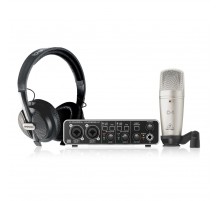 Behringer U-Phoria Studio PRO комплект для записи с USB аудиоинтерфейсом, конденсаторным микрофоном