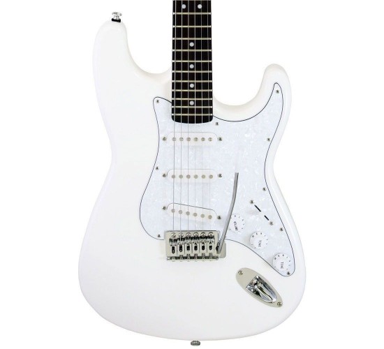 Aria Pro II STG-003 WH электрогитара, цвет белый