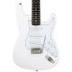 Aria Pro II STG-003 WH электрогитара, цвет белый