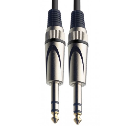 Force FLC-101/3 аудио шнур JACK 1/4« стерео (M)-JACK 1/4» стерео (M), 3 метра