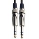 Force FLC-101/3 аудио шнур JACK 1/4« стерео (M)-JACK 1/4» стерео (M), 3 метра
