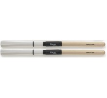 Stagg SBRU10-WN Барабанные нейлоновые щетки с черными деревянными ручками