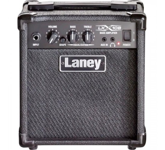 Laney LX10B басовый комбо 10 Вт, 2х5". цвет черный